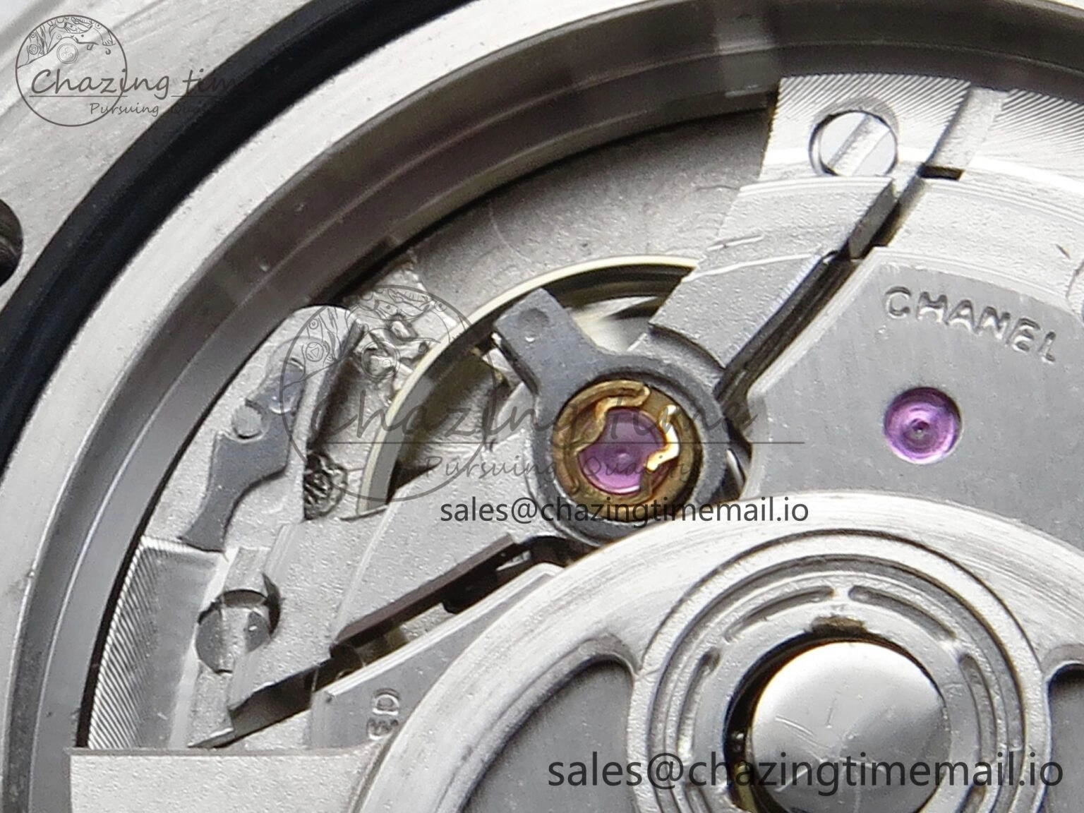 J13 33mm White Ceramic HTF 1:1 Best Edition White MOP Dial Diamonds Markers on Bracelet A12. Refined 6426