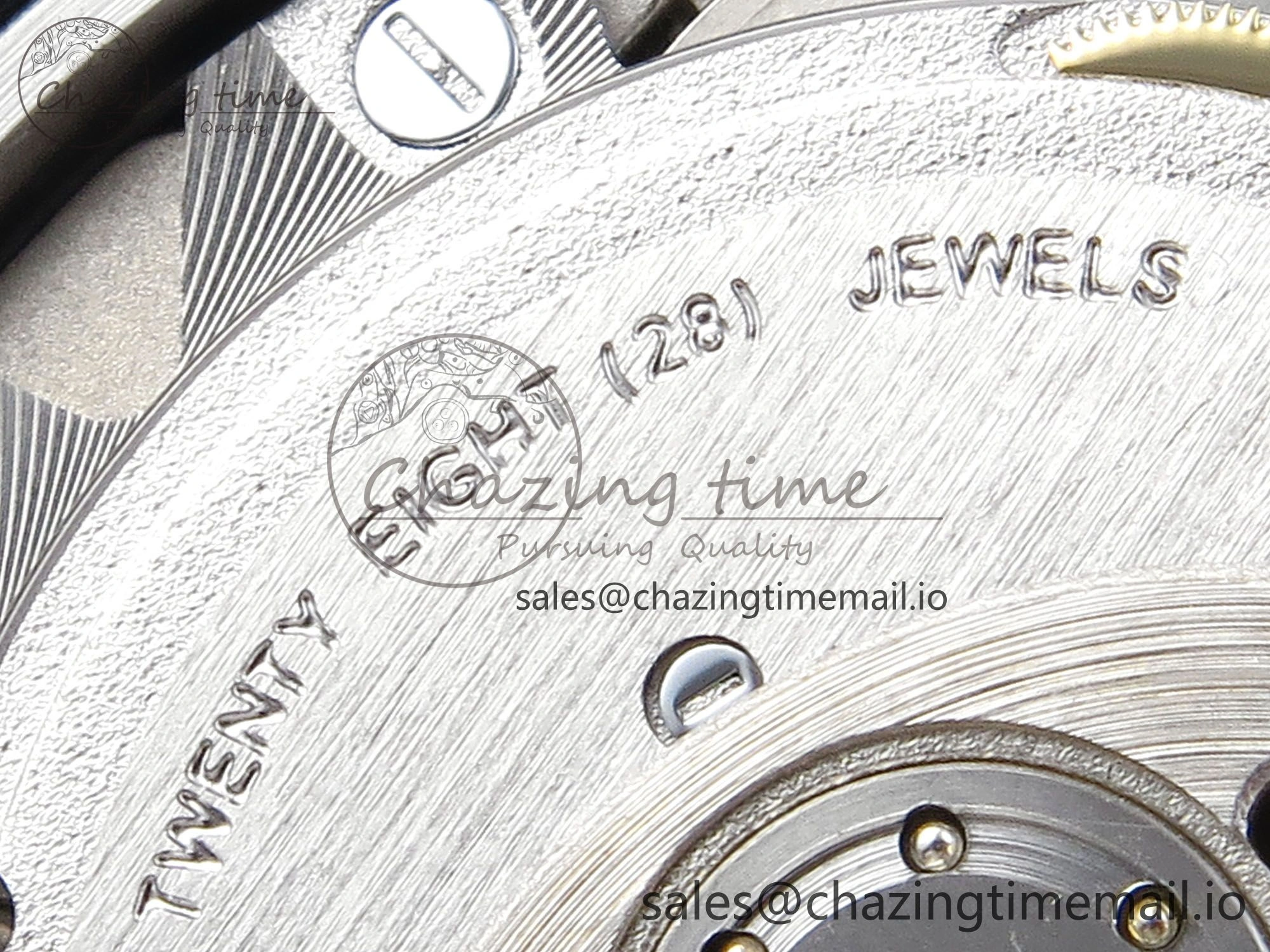 J13 33mm White Ceramic HTF 1:1 Best Edition White Black Dial on Bracelet A12. FlexibleFit 6435