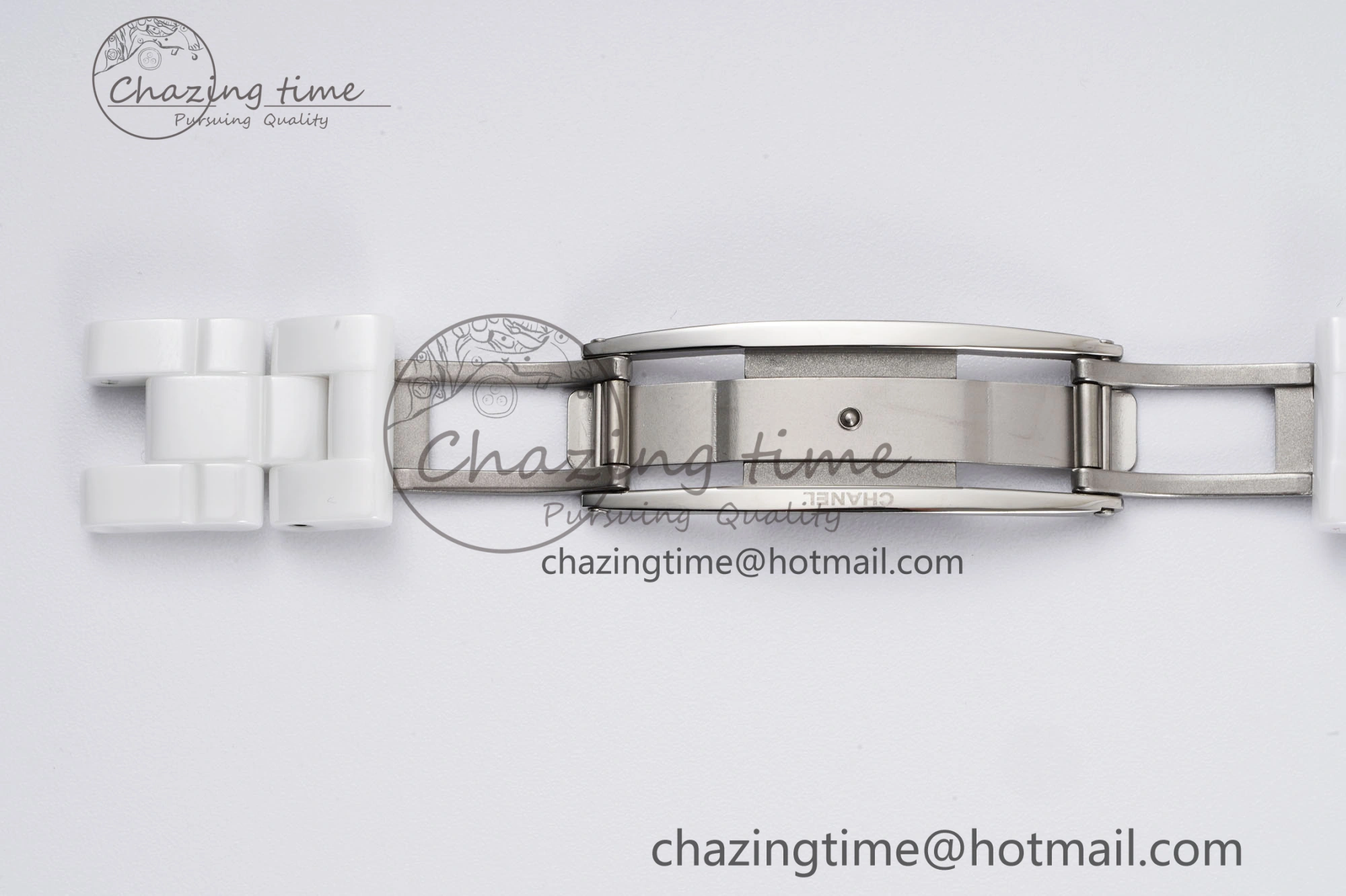 BestValue J13 33mm XF 1:1 Best Edition White Korea Ceramic Pink No Date Diamonds Dial on Bracelet Swiss Quartz 6459
