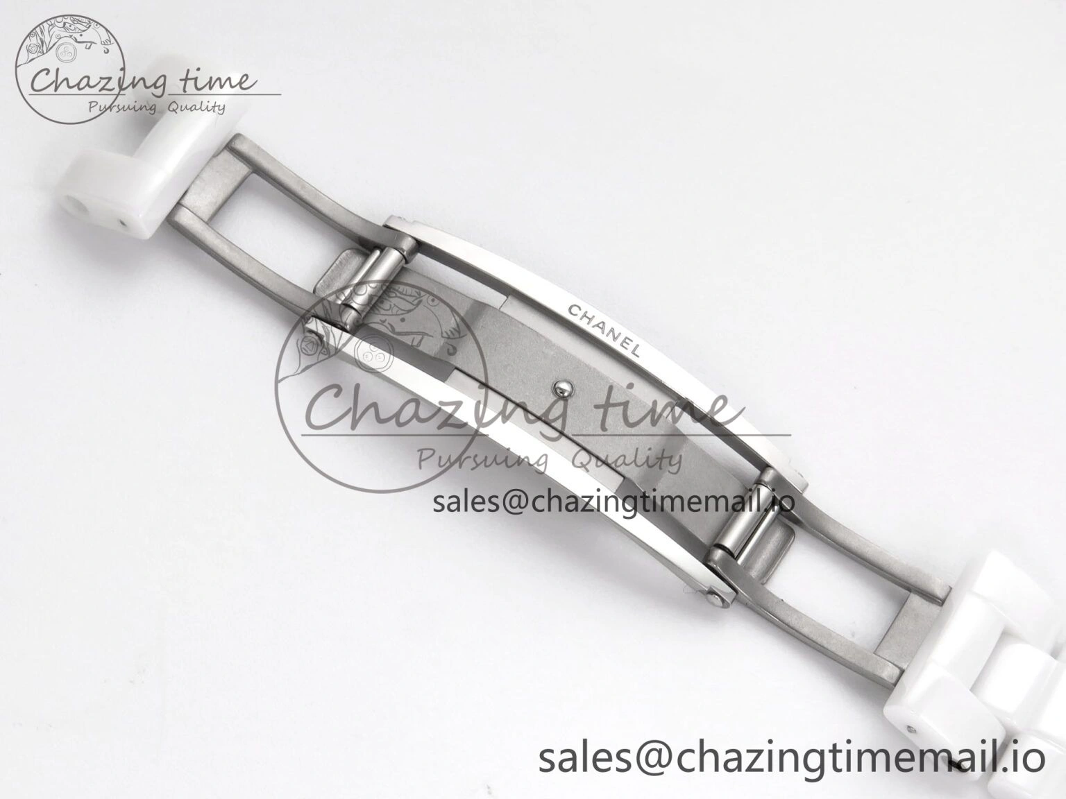 ZeroBulk J13 33mm XF 1:1 Best Edition White Korea Ceramic White Diamonds Dial Diamonds Bezel on Bracelet Swiss Quartz 6453