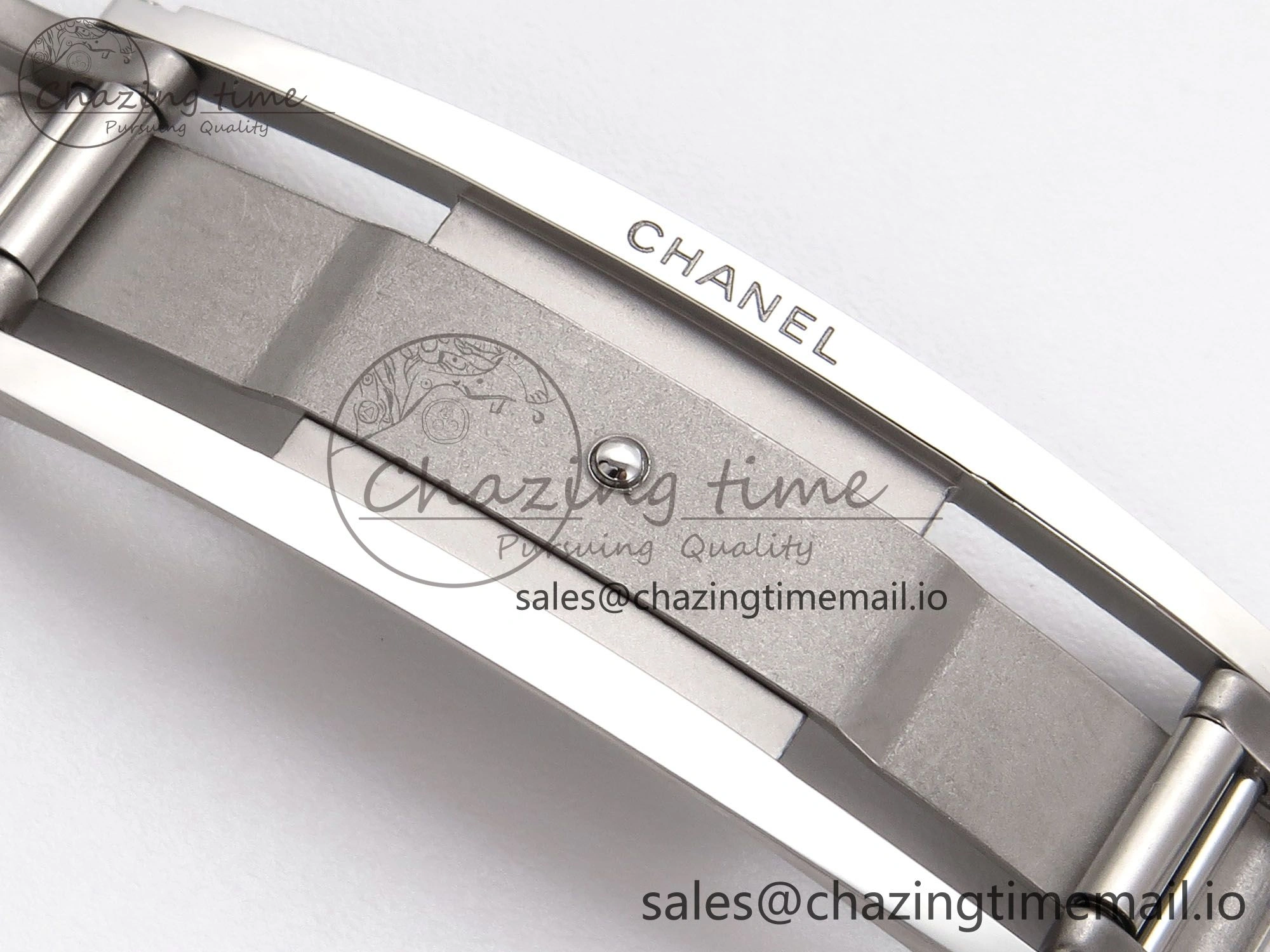 ZeroBulk J13 33mm XF 1:1 Best Edition White Korea Ceramic White Diamonds Dial Diamonds Bezel on Bracelet Swiss Quartz 6453