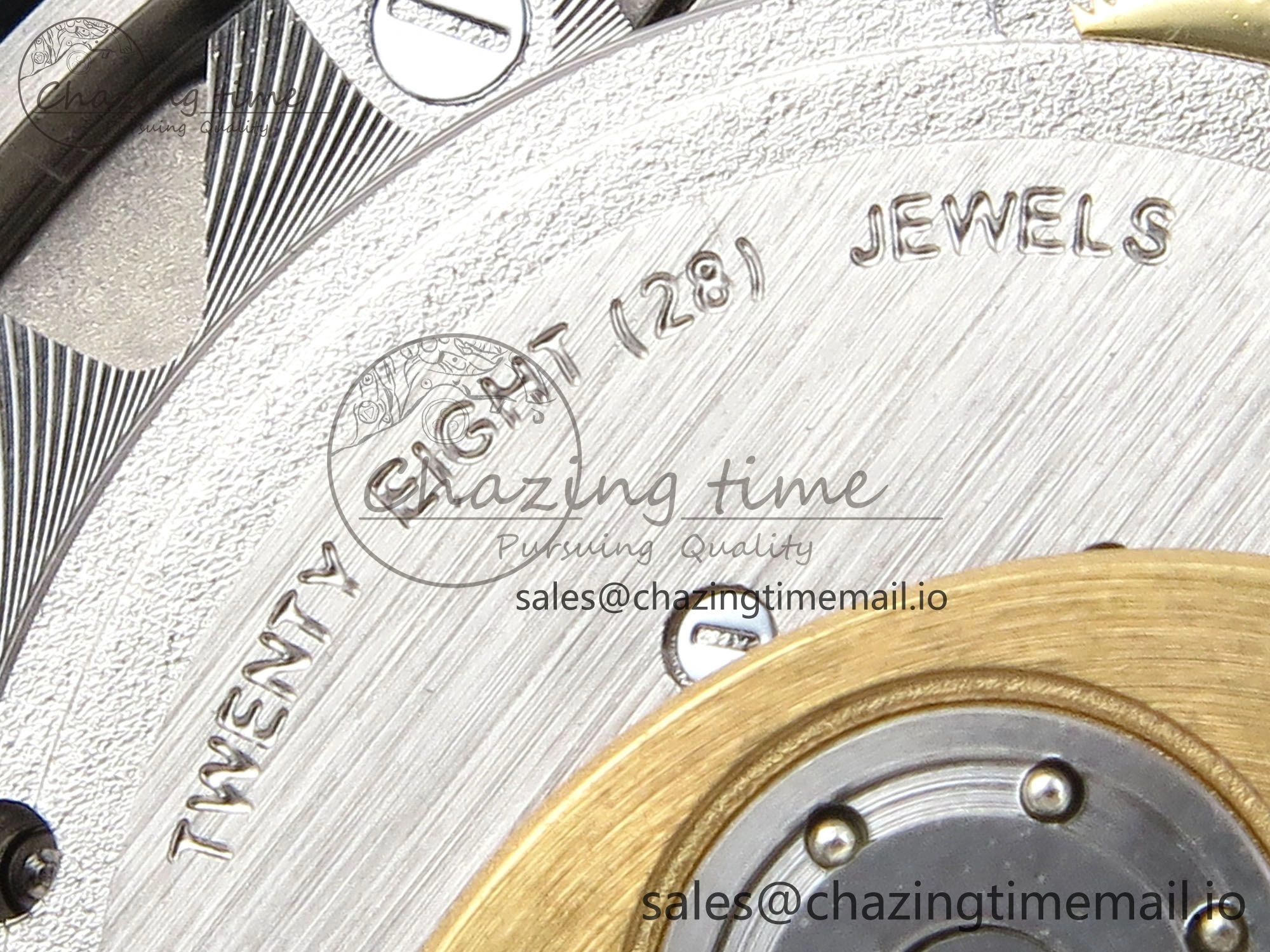 J13 33mm YG White Ceramic HTF 1:1 Best Edition White YG Dial on Bracelet A12. Elegant 6436