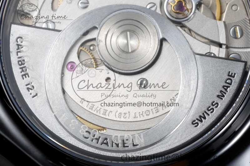 J13 38mm H5697 HTF 1:1 Best Edition Black Korea Ceramic Numeral Markers Dial on Bracelet Calibre 12. HighQuality 6467