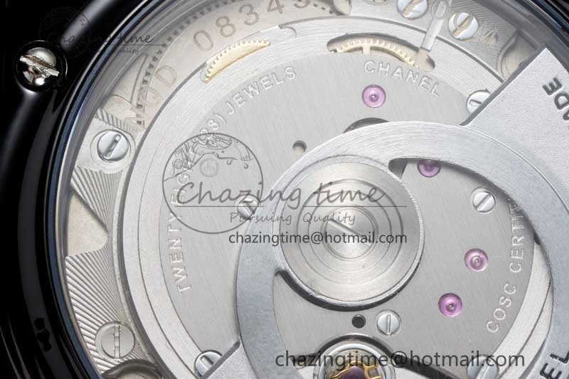 J13 38mm H5697 HTF 1:1 Best Edition Black Korea Ceramic Numeral Markers Dial on Bracelet Calibre 12. HighQuality 6467
