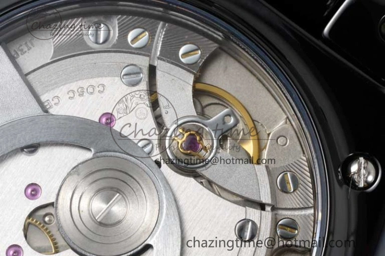 Colorful J13 38mm H5702 HTF 1:1 Best Edition Black Korea Ceramic Diamonds Markers Dial on Bracelet Calibre 12. 6468
