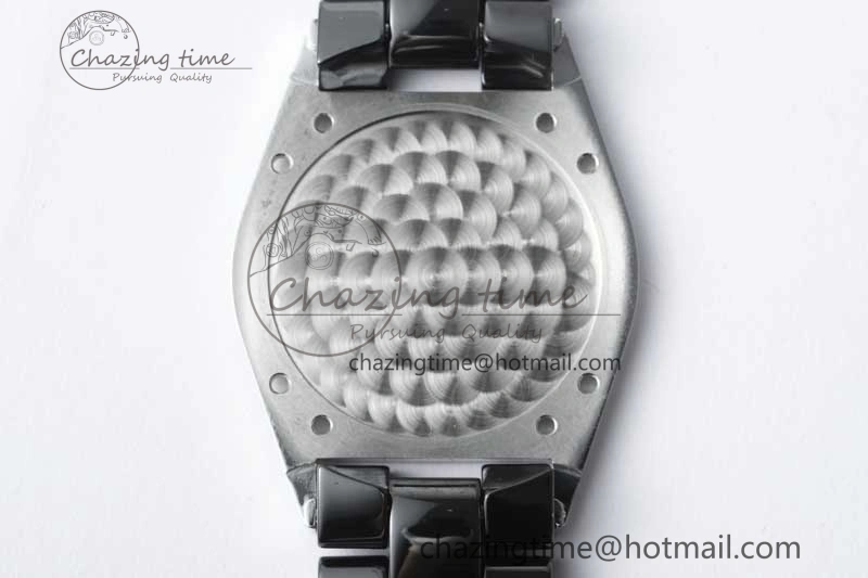 J13 38mm HTF 1:1 Best Edition Black Korea Ceramic Numeral Markers Dial on Bracelet A TravelReady 6475
