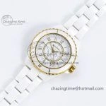 J13 38mm HTF 1:1 Best Edition Black Korea Ceramic Numeral Markers Dial on Bracelet A TravelReady 6475