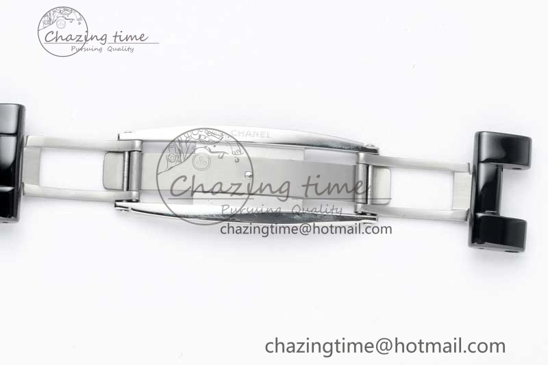 J13 38mm HTF 1:1 Best Edition Black Korea Ceramic Stripe Dial on Bracelet A FreshLook 6464