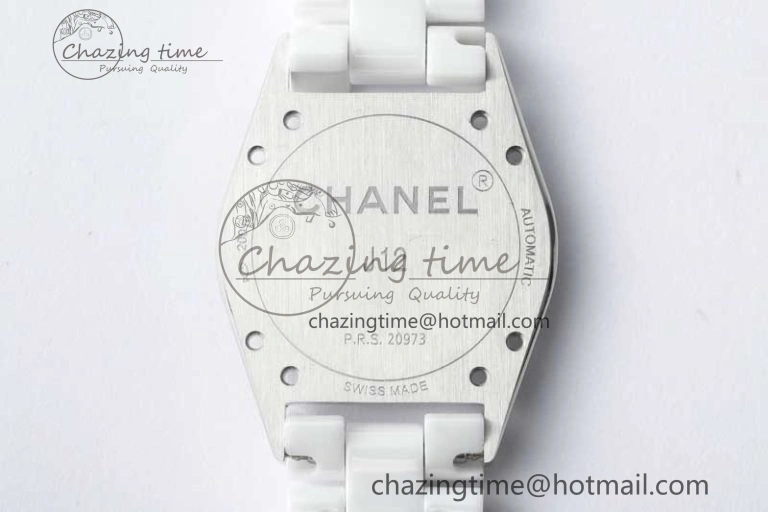 Sleek J13 38mm HTF 1:1 Best Edition White Korea Ceramic Numeral Markers Dial on Bracelet A 6469