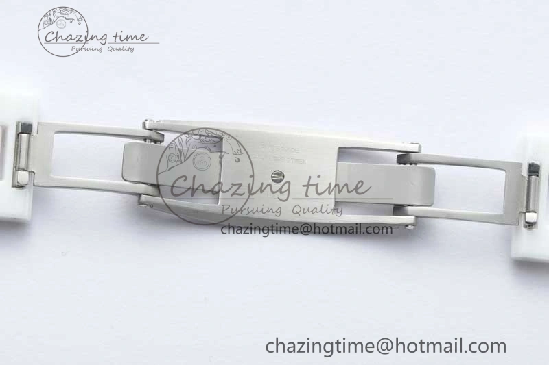 Sleek J13 38mm HTF 1:1 Best Edition White Korea Ceramic Numeral Markers Dial on Bracelet A 6469