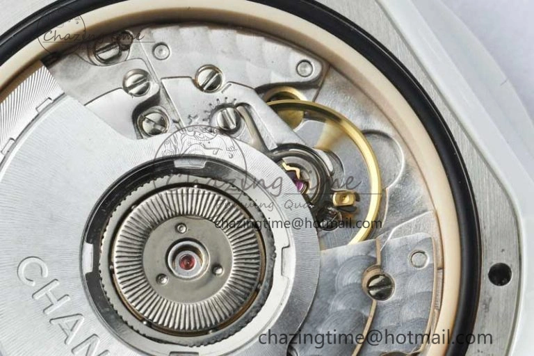 Sleek J13 38mm HTF 1:1 Best Edition White Korea Ceramic Numeral Markers Dial on Bracelet A 6469