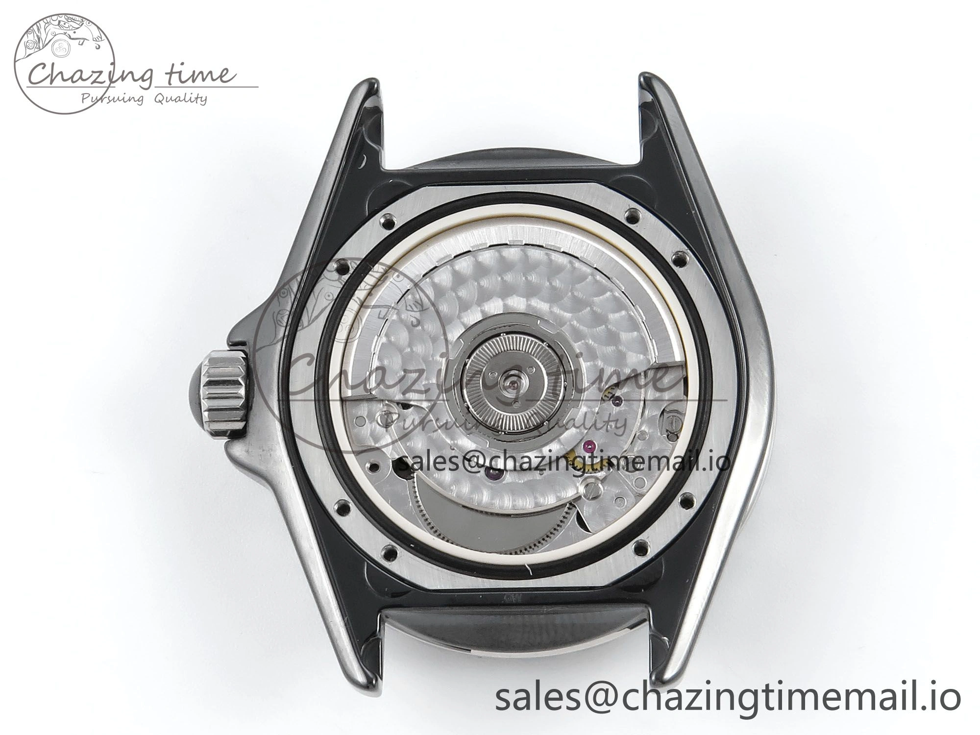 Affordable J13 38mm White Ceramic HTF 1:1 Best Edition Black Boy Pattern Dial on Bracelet A 6412