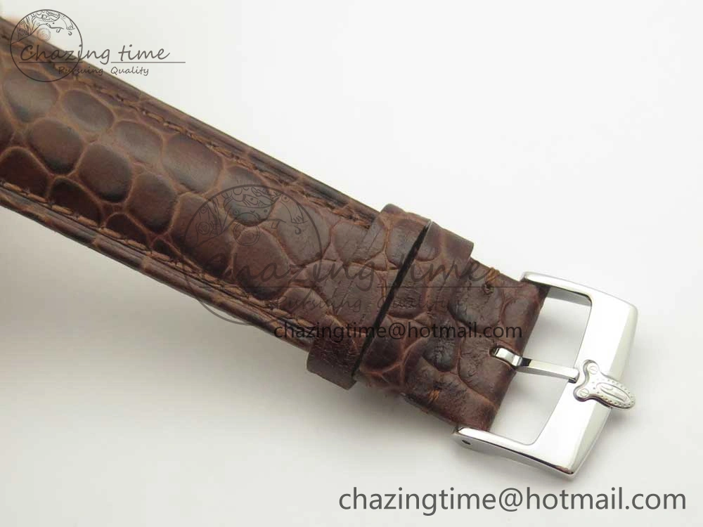 Neat Juvenia Sextant RG FKF Best Edition Black Dial on Brown Leather Strap A 7512