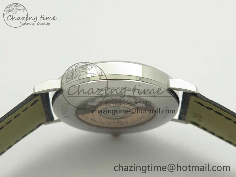 Juvenia Sextant SS FKF Best Edition Black Dial on Black Leather Strap A WellDesigned 7513