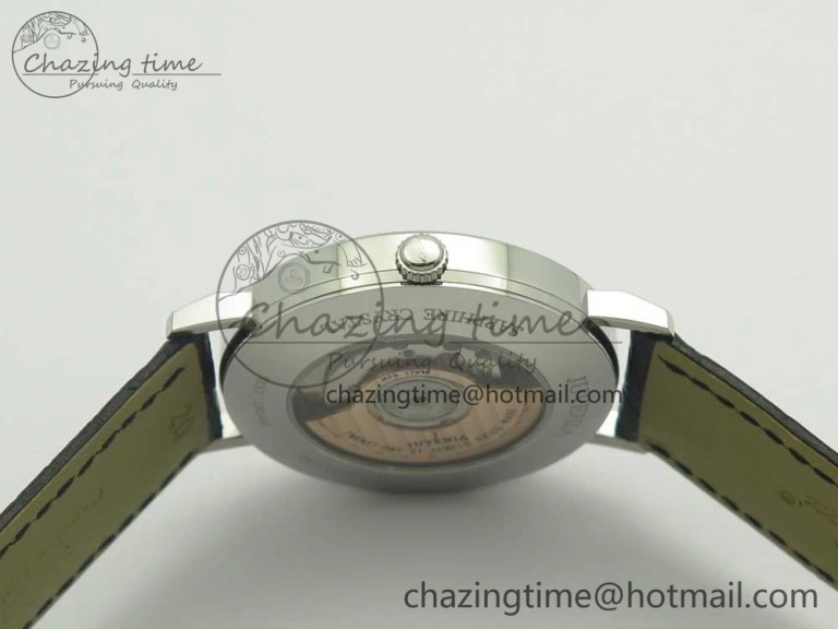 Juvenia Sextant SS FKF Best Edition Black Dial on Black Leather Strap A WellDesigned 7513