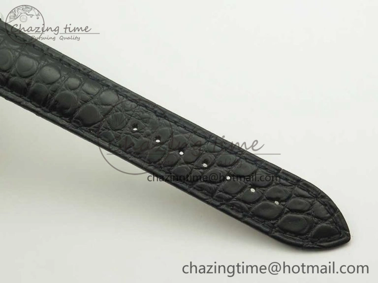 Juvenia Sextant SS FKF Best Edition Black Dial on Black Leather Strap A WellDesigned 7513