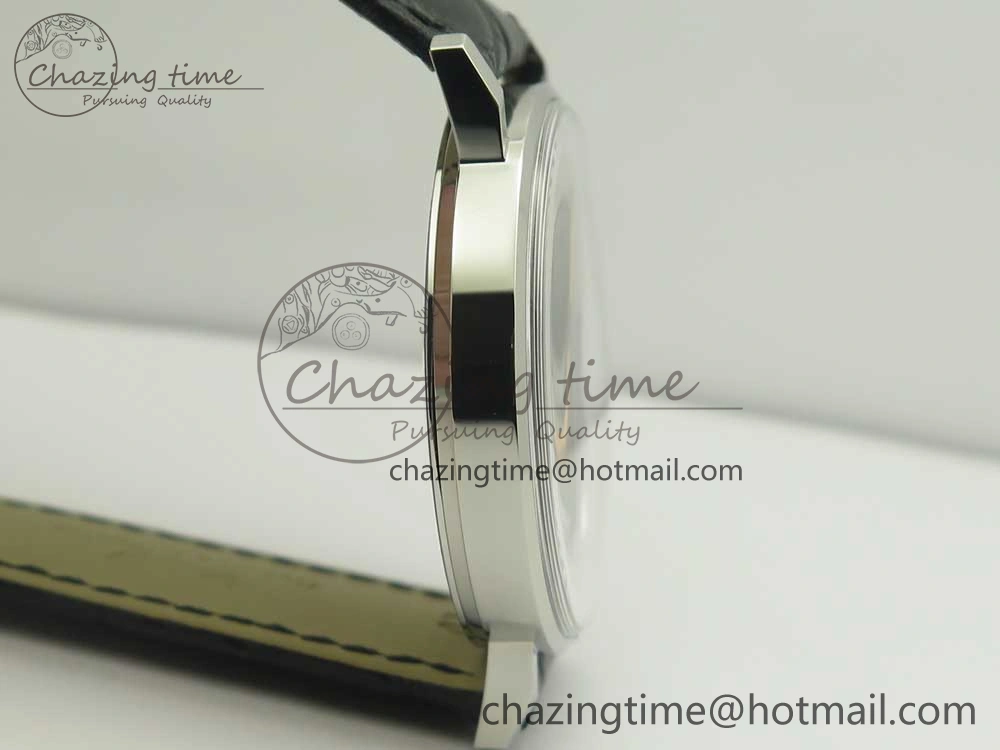 Juvenia Sextant SS FKF Best Edition Black Dial on Black Leather Strap A WellDesigned 7513