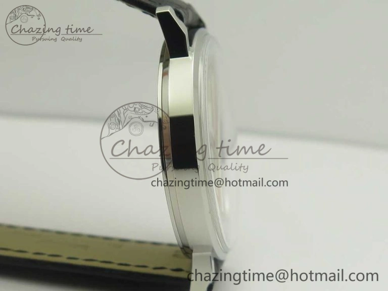 Juvenia Sextant SS FKF Best Edition White Dial on Black Leather Strap A Packable 7514
