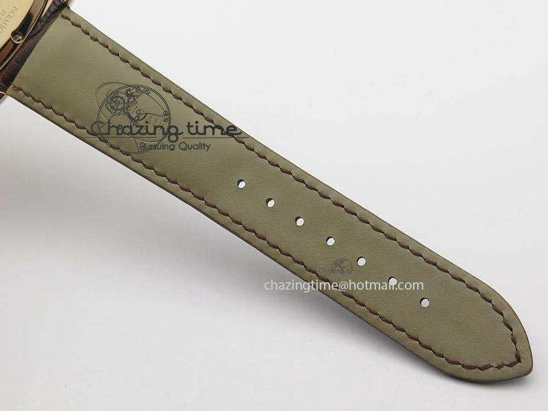 BestValue Kalpa Grande RG Gold Textured Dial On Brown Leather Strap A 8625