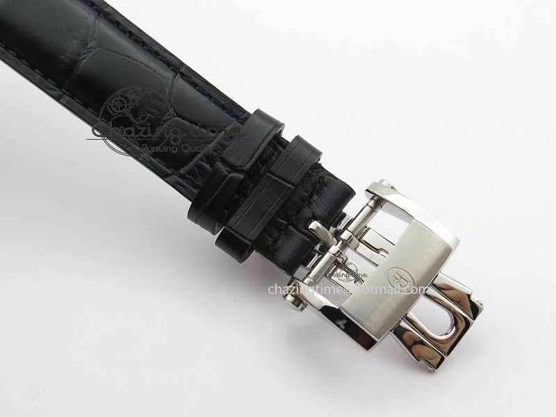 Kalpa Grande Tourbillon AZ Best Edition SS Gray Dial On Black Leather Strap Breathable 8618