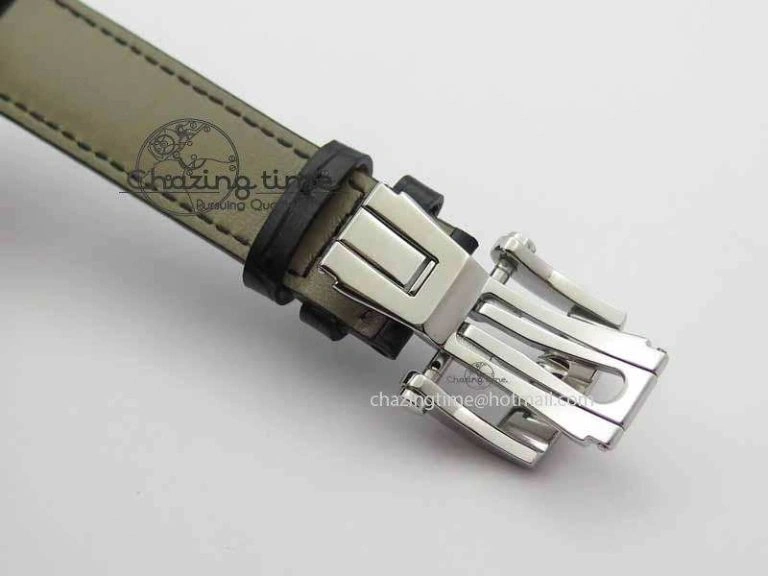 Kalpa Grande Tourbillon AZ Best Edition SS Gray Dial On Black Leather Strap Breathable 8618