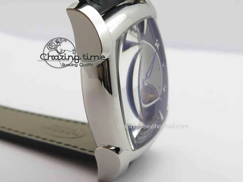Kalpa Grande Tourbillon AZ Best Edition SS Gray Dial On Black Leather Strap Breathable 8618