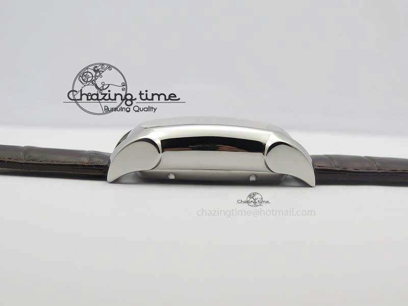Kalpa Tourbillon SS White Textured Dial On Brown Leather Strap MoistureWicking 8620