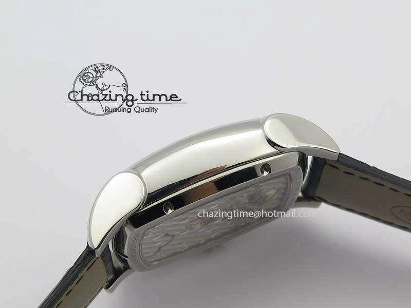 SoftTouch Kalpa Tourbillon SS Yellow Textured Dial On Black Leather Strap 8619
