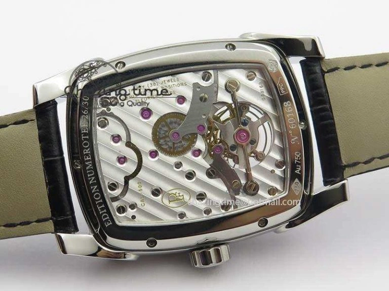SoftTouch Kalpa Tourbillon SS Yellow Textured Dial On Black Leather Strap 8619