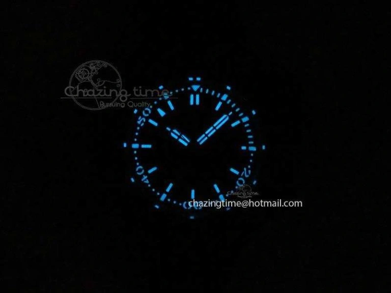 Durable King Power 48mm OceanGraphic 4000 Carbon V6F 1:1 Best Edition Black Dial Blue Markers A 6967