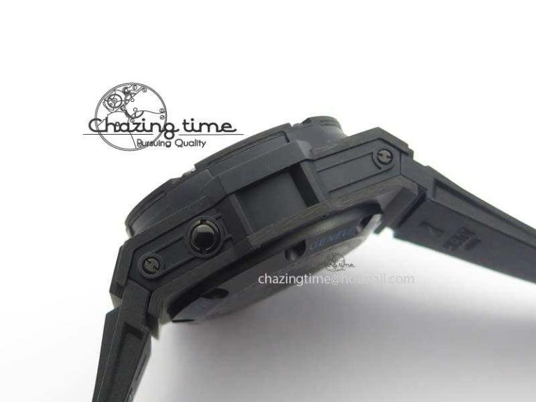 Durable King Power 48mm OceanGraphic 4000 Carbon V6F 1:1 Best Edition Black Dial Blue Markers A 6967