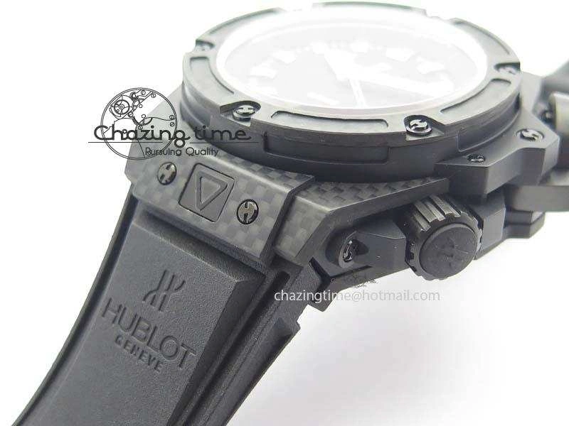 King Power 48mm OceanGraphic 4000 Carbon V6F 1:1 Best Edition Black Dial Gray Markers A Elegant 6968