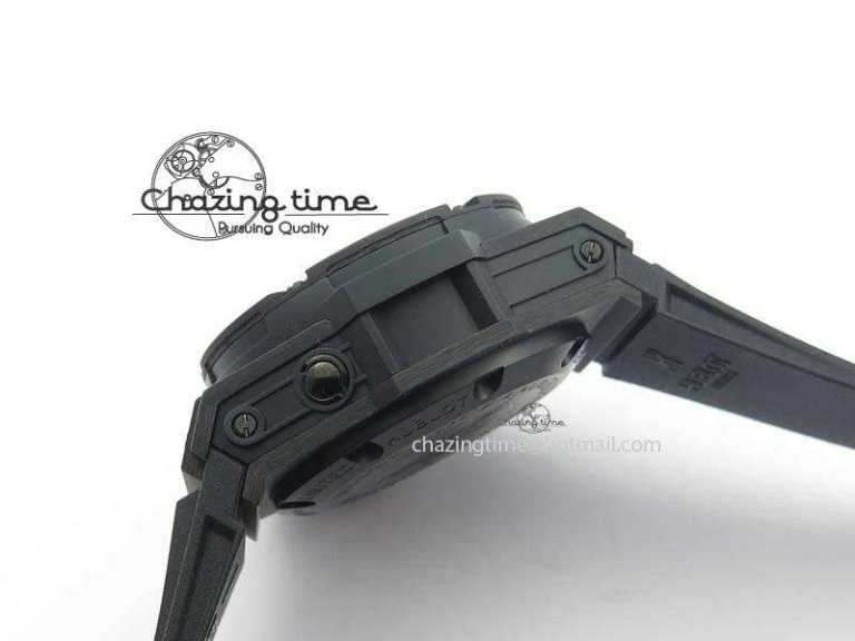 King Power 48mm OceanGraphic 4000 Carbon V6F 1:1 Best Edition Black Dial Gray Markers A Elegant 6968