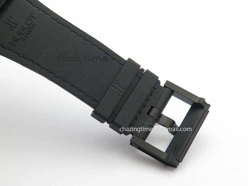 King Power 48mm OceanGraphic 4000 Carbon V6F 1:1 Black Dial Blue Gummy Strap A TopPick 6951