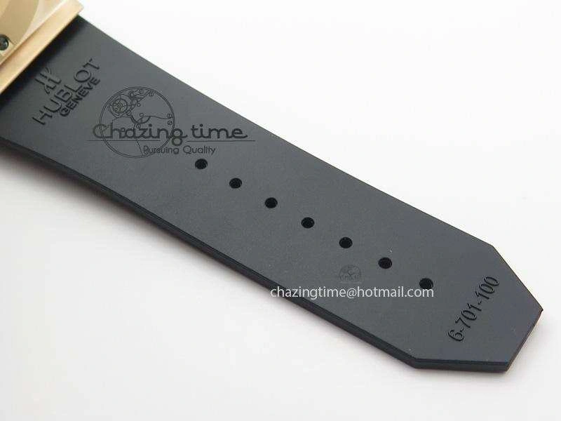 King Power 48mm Unico King RG On Black Rubber Strap A Breathable 6971