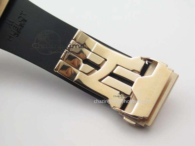 King Power 48mm Unico King RG On Black Rubber Strap A Breathable 6971