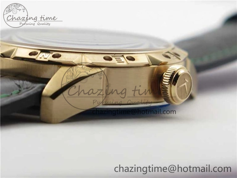 Konstantin Chaykin Joker RG TWF Best Edition Green Pumpkin Dial on Black Leather Strap NH35A Lightweight 7517