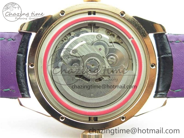 Konstantin Chaykin Joker RG TWF Best Edition Green Pumpkin Dial on Black Leather Strap NH35A Lightweight 7517