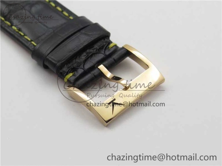 Breathable Konstantin Chaykin Joker RG TWF Best Edition Orange Pumpkin Dial on Black Leather Strap NH35A 7519