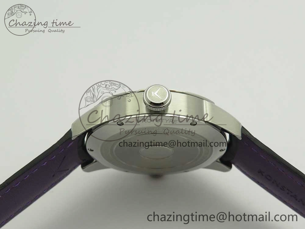 Konstantin Chaykin Joker SS Joker Dial Blue Inner Bezel on Black Leather Strap NH35A Seasonal 7524