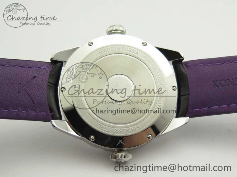 Konstantin Chaykin Joker SS Joker Dial Blue Inner Bezel on Black Leather Strap NH35A Seasonal 7524