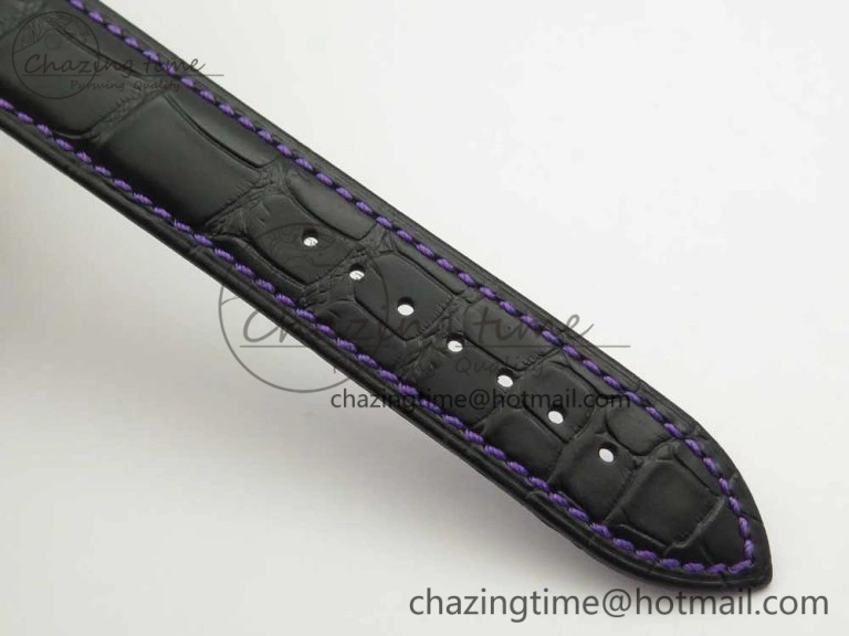 Konstantin Chaykin Joker SS Joker Dial Blue Inner Bezel on Black Leather Strap NH35A Seasonal 7524