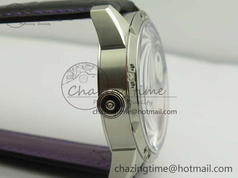 Konstantin Chaykin Joker SS Joker Dial Blue Inner Bezel on Black Leather Strap NH35A Seasonal 7524
