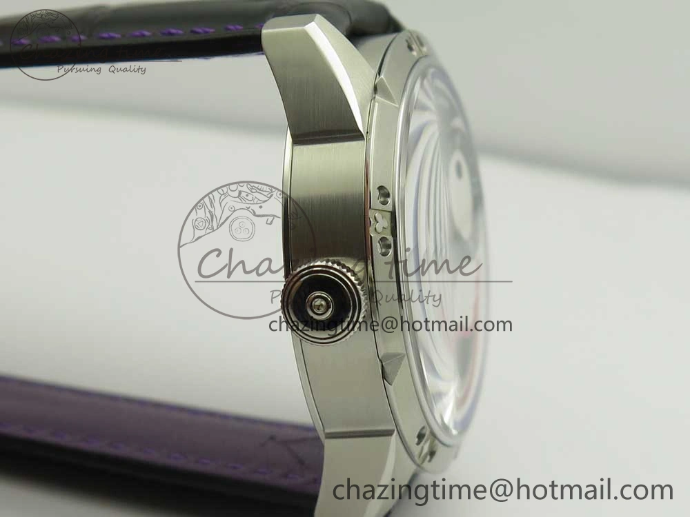Konstantin Chaykin Joker SS Joker Dial Blue Inner Bezel on Black Leather Strap NH35A Seasonal 7524