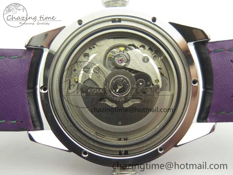 Konstantin Chaykin Joker SS Joker Dial Blue Inner Bezel on Black Leather Strap NH35A Seasonal 7524