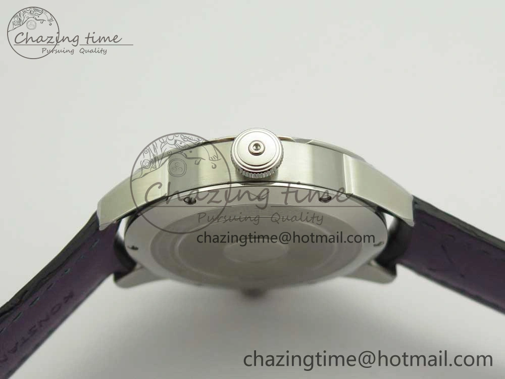 Konstantin Chaykin Joker SS Joker Dial Green Inner Bezel on Black Leather Strap NH35A DailyWear 7522