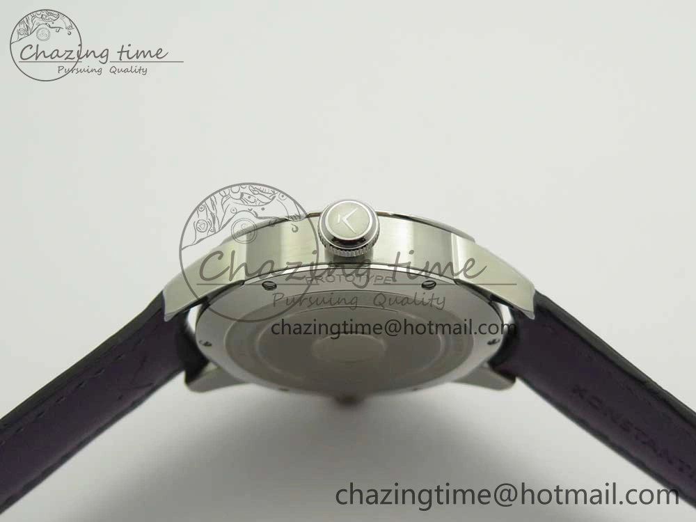 Konstantin Chaykin Joker SS Joker Dial Green Inner Bezel on Black Leather Strap NH35A DailyWear 7522