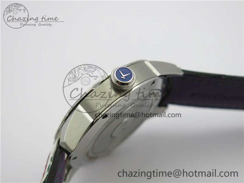 Flexible Konstantin Chaykin Joker SS TWF Best Edition Joker Dial Green Inner Bezel on Leather Strap NH35A V 7521