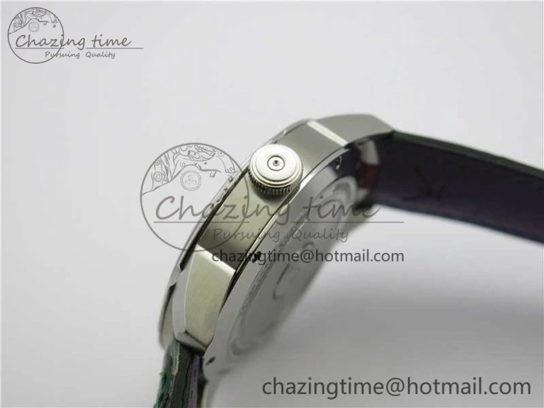 Flexible Konstantin Chaykin Joker SS TWF Best Edition Joker Dial Green Inner Bezel on Leather Strap NH35A V 7521