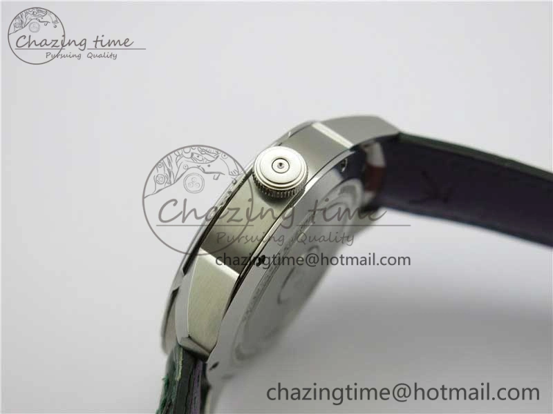 Flexible Konstantin Chaykin Joker SS TWF Best Edition Joker Dial Green Inner Bezel on Leather Strap NH35A V 7521